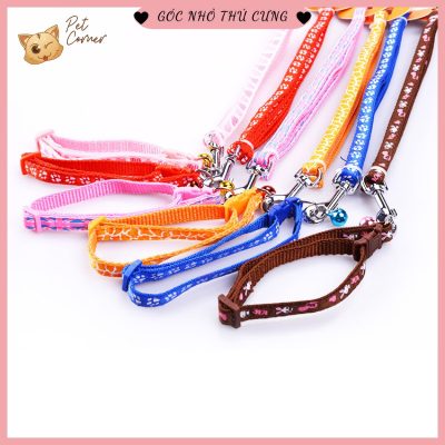 Dây dắt cho chó mèo đi dạo siêu bền, điều chỉnh thoải mái 17 Dây dắt thú cưng