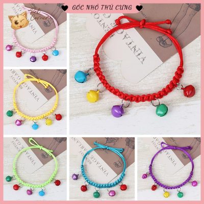 Vòng cổ cho chó mèo có nhiều chuông