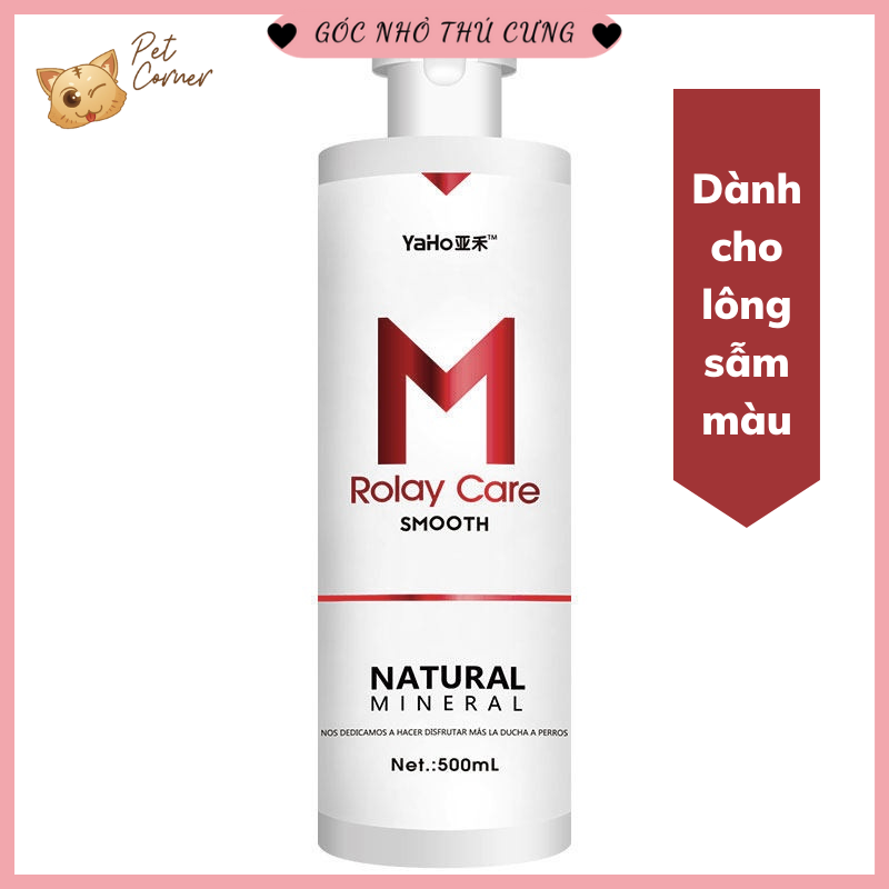 sữa tắm cho chó lông màu tối