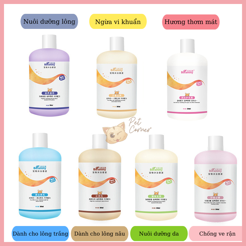 sữa tắm cho chó poodle