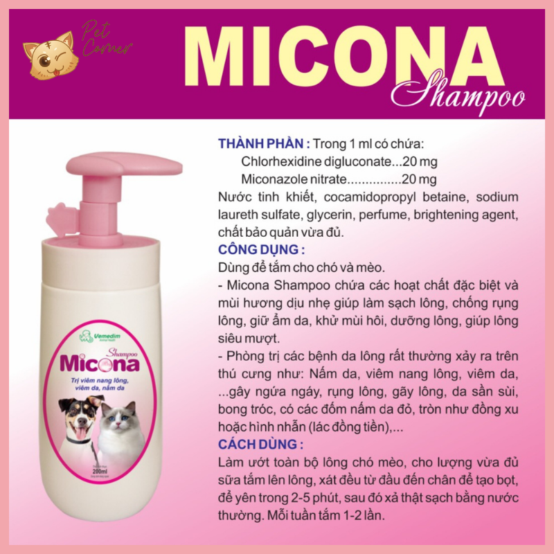 sữa tắm chó trị viêm da