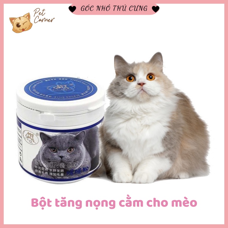 bột tăng nọng cho mèo