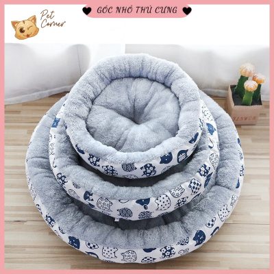 Đệm tròn cho chó mèo