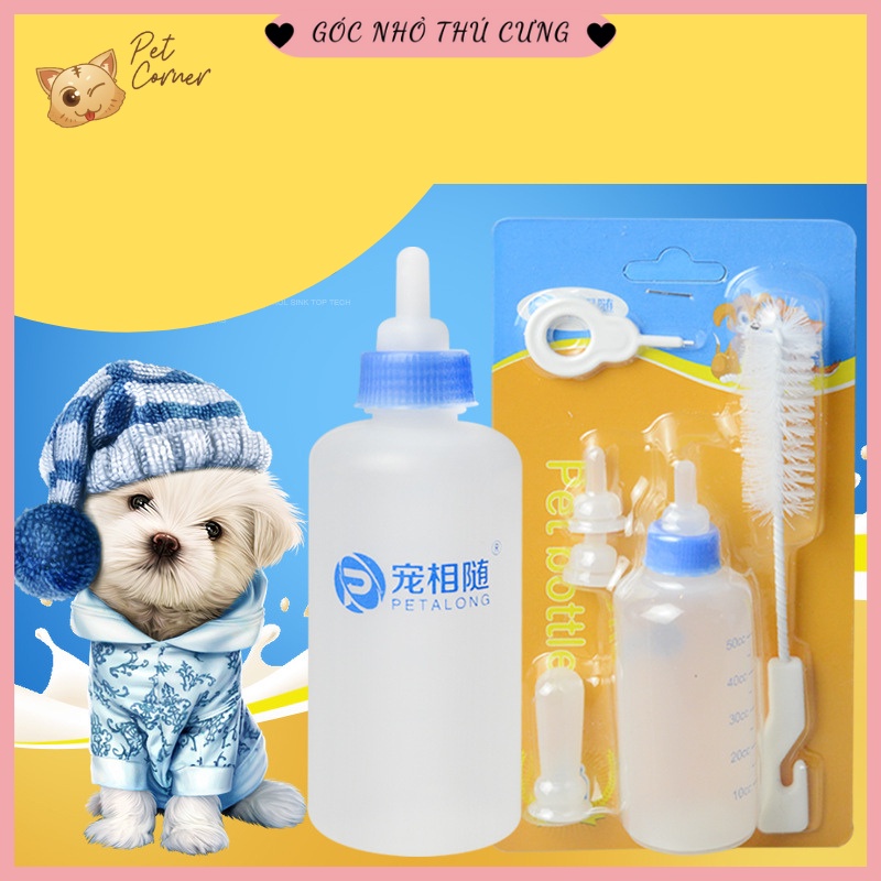 Bình sữa cho chó mèo sơ sinh 60ml 1 Bình sữa cho chó mèo